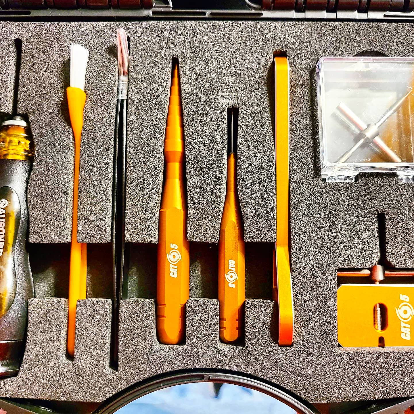 Fishing reel repair tool kit